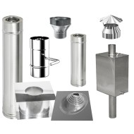 Комплект дымохода "Банный стандарт" Комплект дымохода "Банный стандарт"