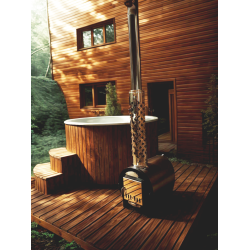 Купель D195M с внешней печью