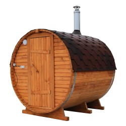 Баня-бочка ComfortProm 2 метра с печным узлом