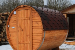 Комплект бани-бочки ComfortProm 2 метра для самостоятельной сборки 