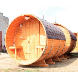 Комплект бани-бочки ComfortProm 2 метра + терраса 0,5м для самостоятельной сборки   Комплект бани-бочки ComfortProm 2 метра + терраса 0,5м для самостоятельной сборки