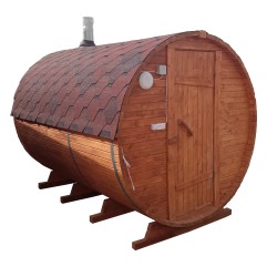 Комплект бани-бочки ComfortProm 3 метра для самостоятельной сборки  Комплект бани-бочки ComfortProm 3 метра для самостоятельной сборки