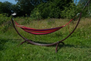 Стойка с гамаком стальная ComfortProm Bounty brown