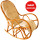 Кресло-качалка из натуральной лозы КК 4 с подушкой  + 30.00р. 