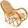 Кресло-качалка из натуральной лозы КК 4/3 с подушкой  + 65.00р. 