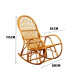 Кресло-качалка из натуральной лозы КК 4 с подушкой