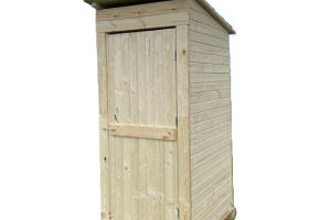 Туалет деревянный Велес + Бесплатная доставка