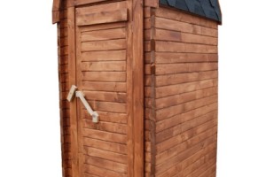 Туалет деревянный ComfortProm