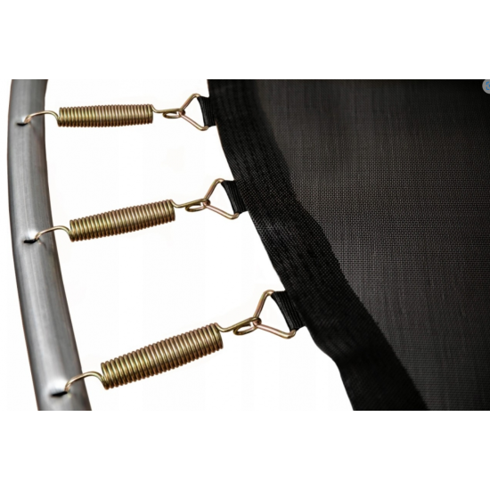Батут ProFit Premium Black 312 см PRO с внешней защитной сеткой и лестницей