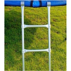 Батут ComfortProm 252см с защитной сеткой и лестницей 