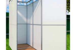 Летний душ с тамбуром "ComfortProm" + Бесплатная доставка