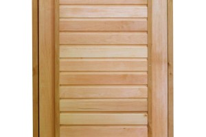 Деревянная дверь для бани КомфортПром 60x190