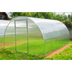 Теплица ComfortProm ЦЕЛЬНАЯ ДВОЙНАЯ дуга ширина 3м длина 12м БЕСПЛАТНАЯ ДОСТАВКА