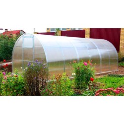 Теплица ComfortProm ЦЕЛЬНАЯ ДВОЙНАЯ дуга ширина 3м длина 10м БЕСПЛАТНАЯ ДОСТАВКА