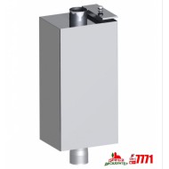 Бак прямоугольный самоварного типа ф115 80л (AISI 304/439)