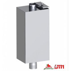 Бак прямоугольный самоварного типа ф115 80л (AISI 304/439)