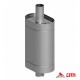 Бак овальный самоварного типа ф115 80л (AISI 304)
