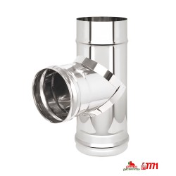 Тройник (AISI 304 0,8) 90* д.115