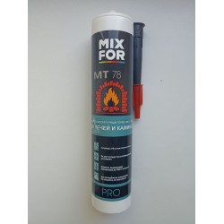 Герметик MIXFOR (МИКСФОР) MT-78 HiTemp +1500Ct, 260 мл черный