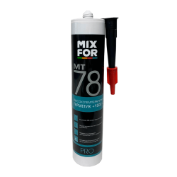 Герметик MIXFOR (МИКСФОР) MT-78 HiTemp +1500Ct, 260 мл черный