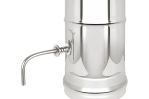 Шибер поворотный (AISI 304 0,8) д.115