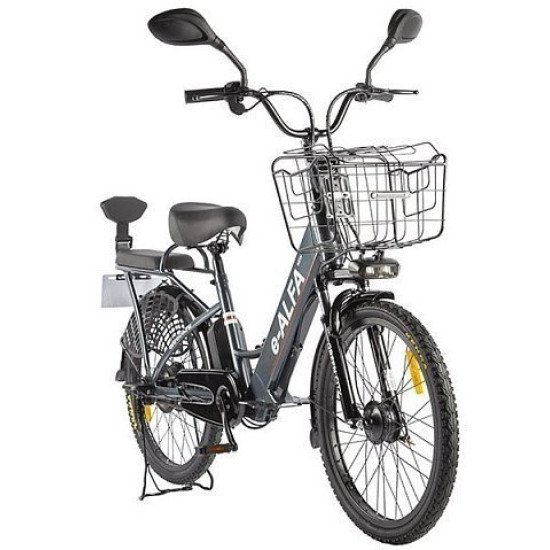 Электровелосипед GREEN CITY e-ALFA new черный