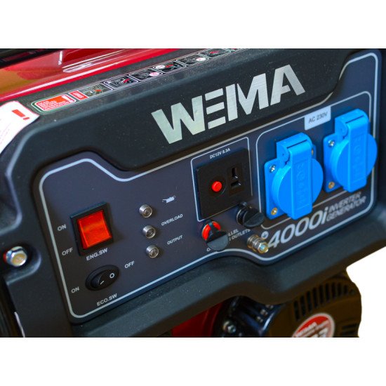 Генератор бензиновый WM 4000i (двиг.WEIMA 230F)