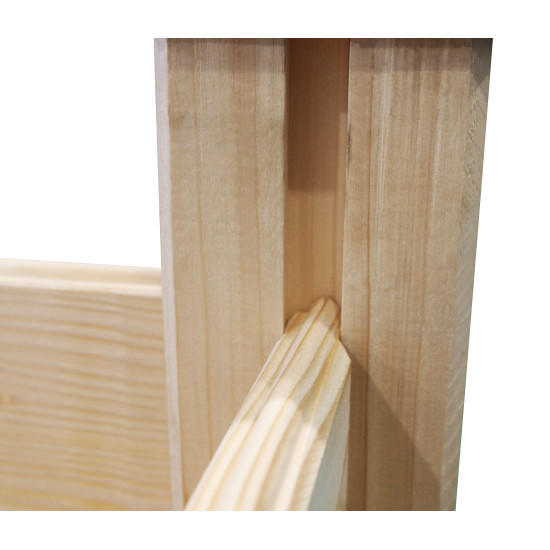 Клумба деревянная приподнятая ComfortProm H77 x 110 x 62 cm
