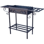 Мангал стационарный ComfortProm Асгард + ПОДАРОК!  Бесплатная доставка