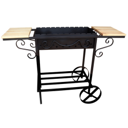 Мангал передвижной ComfortProm Асгард + ПОДАРОК!  Бесплатная доставка