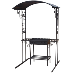 Мангал стационарный ComfortProm Локи + ПОДАРОК!  Бесплатная доставка