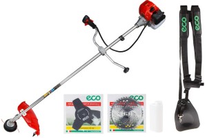Мотокоса ECO GTP-185K с ножом, диском и головкой 