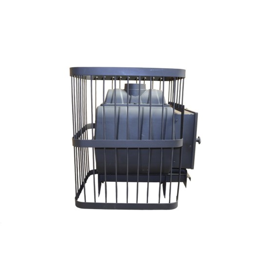 Печь банная ComfortProm ЧУГУН БЕЗ ВЫНОСА, для парной до 20 кубов, вес 70 кг, длина дров до 40 см, на 130 кг камней, чугунная дверь