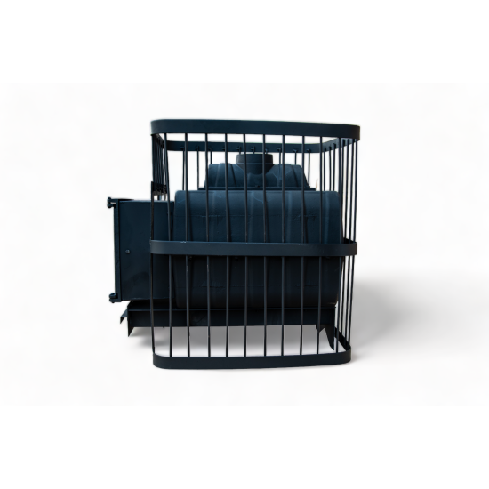 Печь банная ComfortProm ЧУГУН БЕЗ ВЫНОСА, для парной до 26 кубов, вес 80 кг, длина дров до 50 см, на 160 кг камней, чугунная дверь 