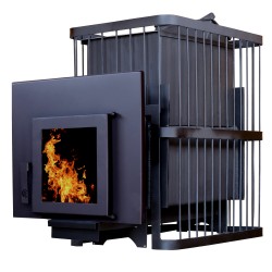 Печь банная ComfortProm СТАЛЬ 8 мм ЗАКРЫТАЯ КАМЕНКА, для парной до 26 кубов, вес 117 кг, длина дров до 50 см, на 200 кг камней, дверь со стеклом Печь банная ComfortProm СТАЛЬ 8 мм ЗАКРЫТАЯ КАМЕНКА, для парной до 26 кубов, вес 117 кг, длина дров до 50 см, на 200 кг камней, дверь со стеклом