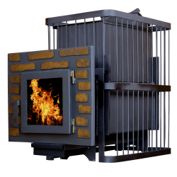 Печь банная ComfortProm СТАЛЬ 8 мм ЗАКРЫТАЯ КАМЕНКА, для парной до 20 кубов, вес 100 кг, длина дров до 40 см, на 180 кг камней, дверь со стеклом декор Печь банная ComfortProm СТАЛЬ 8 мм ЗАКРЫТАЯ КАМЕНКА, для парной до 20 кубов, вес 100 кг, длина дров до 40 см, на 180 кг камней, дверь со стеклом декор