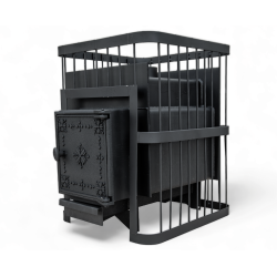 Печь банная ComfortProm СТАЛЬ 8 мм БЕЗ ВЫНОСА, для парной до 20 кубов, вес 86 кг, длина дров до 40 см, на 130 кг камней, чугунная дверь Печь банная ComfortProm СТАЛЬ 8 мм БЕЗ ВЫНОСА, для парной до 20 кубов, вес 86 кг, длина дров до 40 см, на 130 кг камней, чугунная дверь