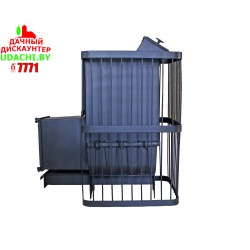 Печь банная ComfortProm ЧУГУН 20м3 ЗАКРЫТАЯ КАМЕНКА, чугунная дверь со стеклом