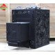 Печь банная ComfortProm СТАЛЬ 8 мм СТАНДАРТ, для парной до 20 кубов, вес 90 кг, длина дров до 40 см, на 130 кг камней, чугунная дверь
