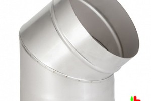 Отвод, 45 гр., ф115 (нерж 430, 1,0)