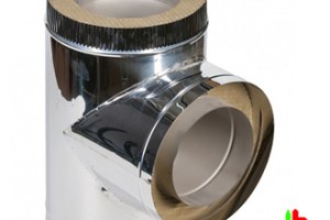 Сэндвич-тройник, 90 гр., ф115/200, (нерж 430/нерж 430)