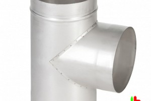 Тройник 90 гр., ф115 (нерж 430. 1,0)