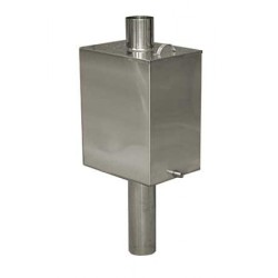 Бак прямоугольный самоварного типа ф115/V55 AISI 430/0,8 БПС-55 Бак прямоугольный самоварного типа ф115/V55 AISI 430/0,8 БПС-55