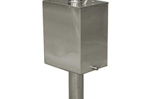 Бак прямоугольный самоварного типа ф115/V55 AISI 430/0,8 БПС-55