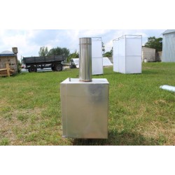 Бак прямоугольный самоварного типа ф115/V55 AISI 430/0,8 БПС-55 Бак прямоугольный самоварного типа ф115/V55 AISI 430/0,8 БПС-55