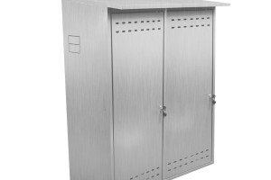 Шкаф ComfortProm для двух газовых баллонов оцинкованный