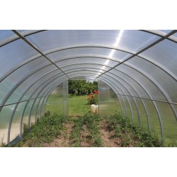 Теплица ComfortProm Цельная Дуга двухстворчатая ширина 3,5м длина 10м БЕСПЛАТНАЯ ДОСТАВКА