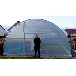 Теплица ComfortProm двухстворчатая 40x20/0,67 ширина 6м длина 10м БЕСПЛАТНАЯ ДОСТАВКА
