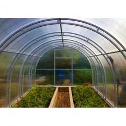 Теплица ComfortProm ЦЕЛЬНАЯ ДВОЙНАЯ дуга ширина 3м длина 10м БЕСПЛАТНАЯ ДОСТАВКА