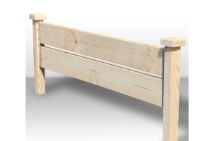 Заборчик для сада декоративный 1м толщиной 20мм